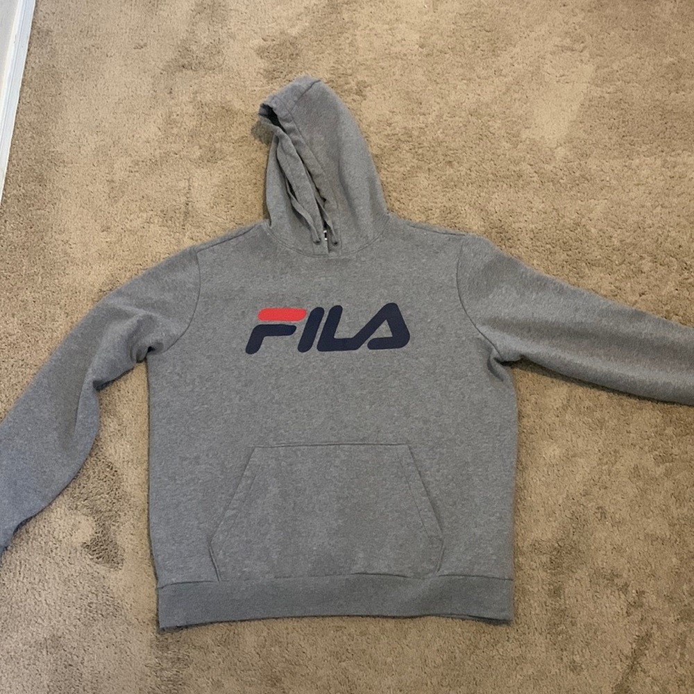 Fila grey hoodie